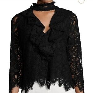 Alexis • Lace Choker Top